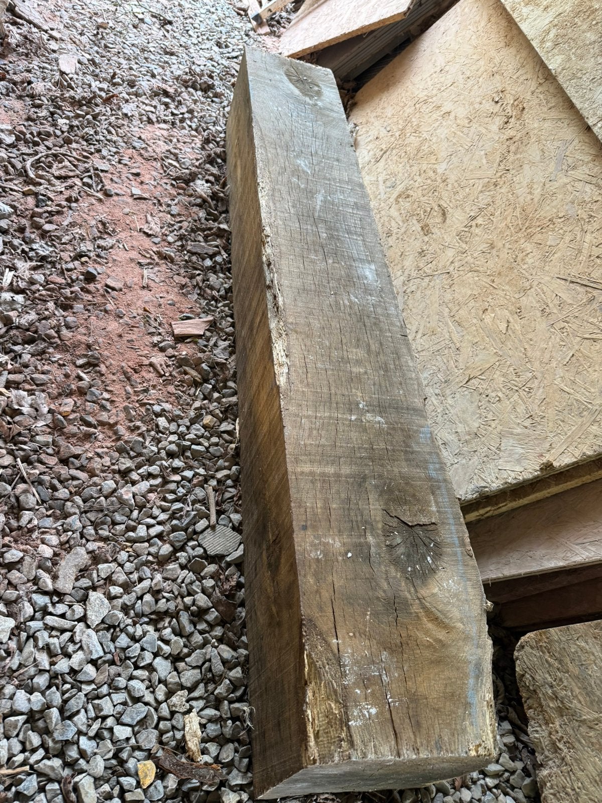 Poutre en chêne, Jardin & Terrasse, Enlèvement ou Envoi, Comme neuf