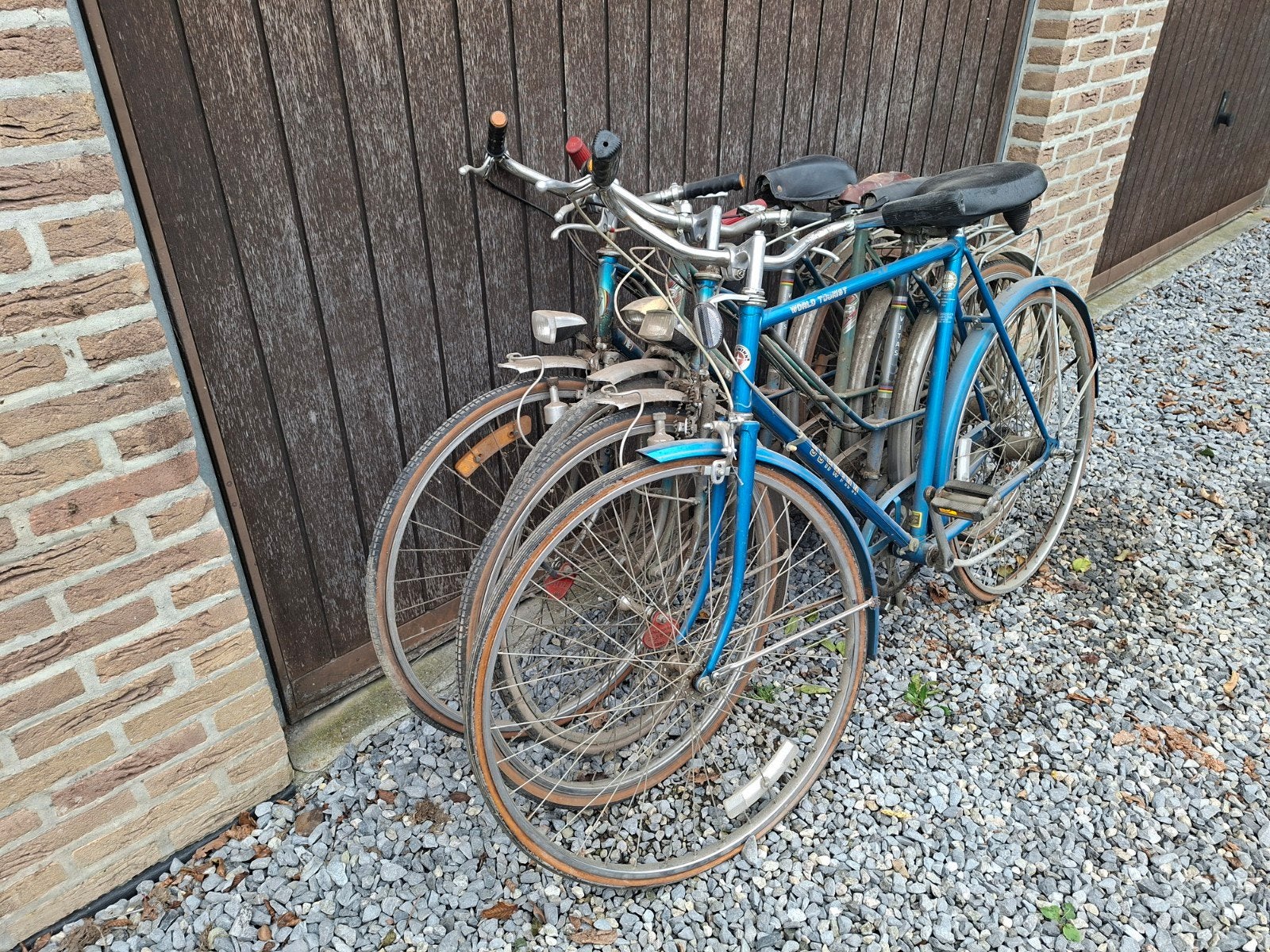 Lot de 4 vélos vintage a restaurer, Vélos & Vélomoteurs, Utilisé