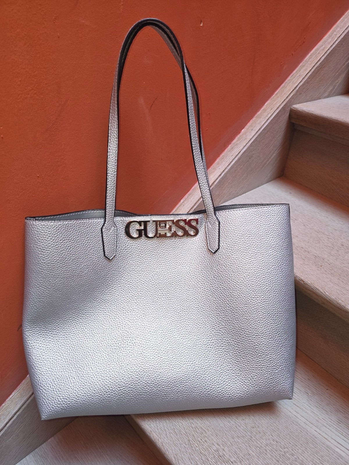 GUESS shoppingbag, Ophalen of Verzenden, Zo goed als nieuw, Overige kleuren, Shopper