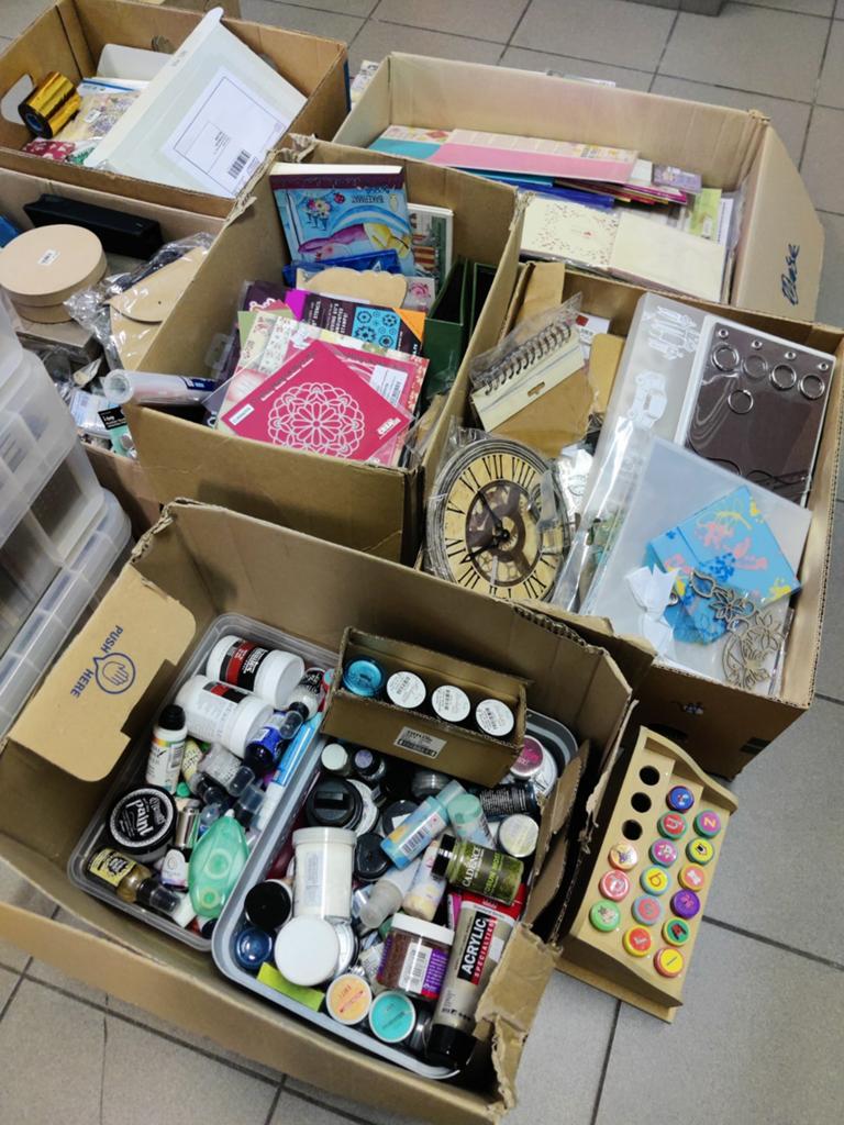 Très grand lot de bricolage, de scrapbooking, etc. NOUVEAU, Enlèvement