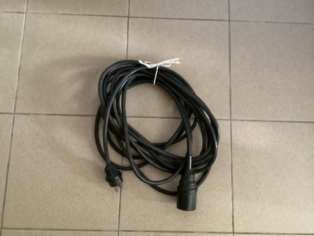Professionele verlengkabel, lengte 10 m., Doe-het-zelf en Bouw, Ophalen, Zo goed als nieuw