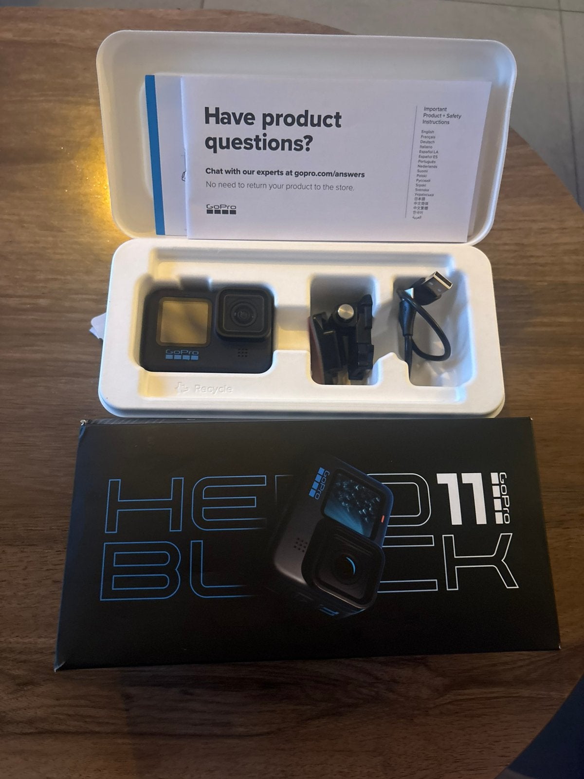 Hero 11 black Go Pro, Audio, Tv en Foto, Actiecamera's, Ophalen, Zo goed als nieuw, GoPro