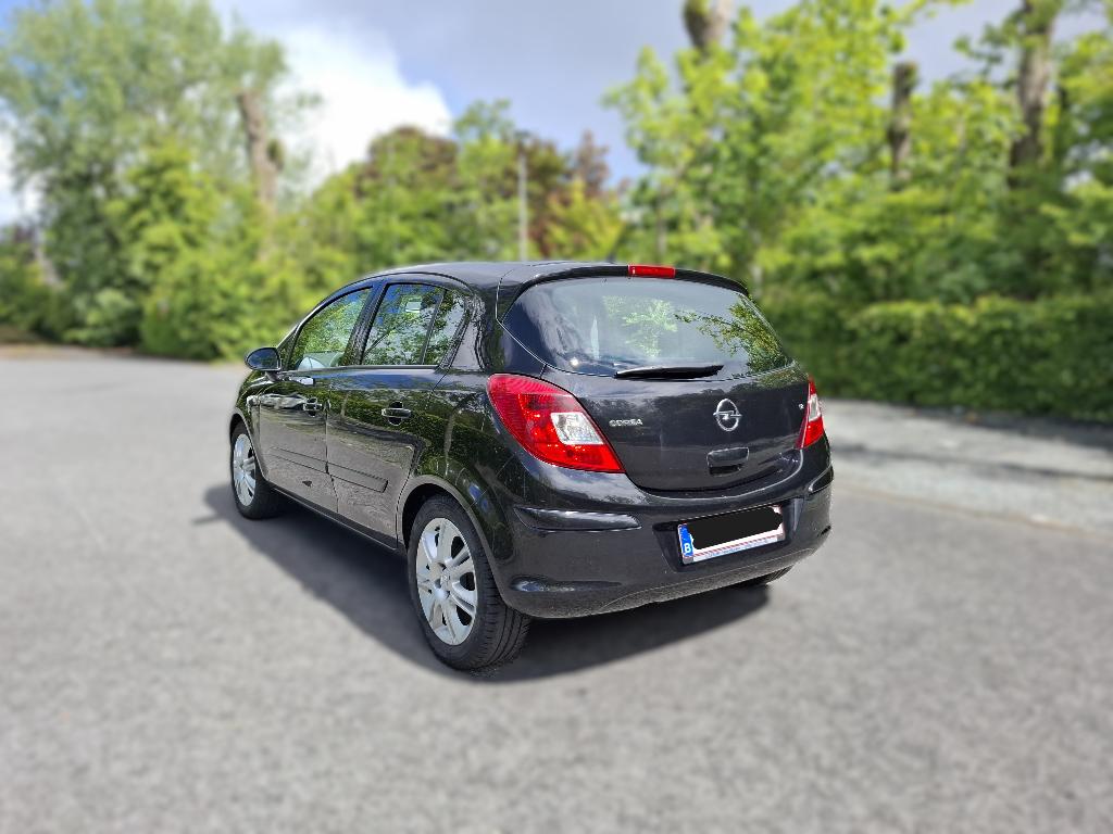 Opel Corsa 5d zwart, Auto's, Opel, Stof, Zwart, Zwart, 5 deurs