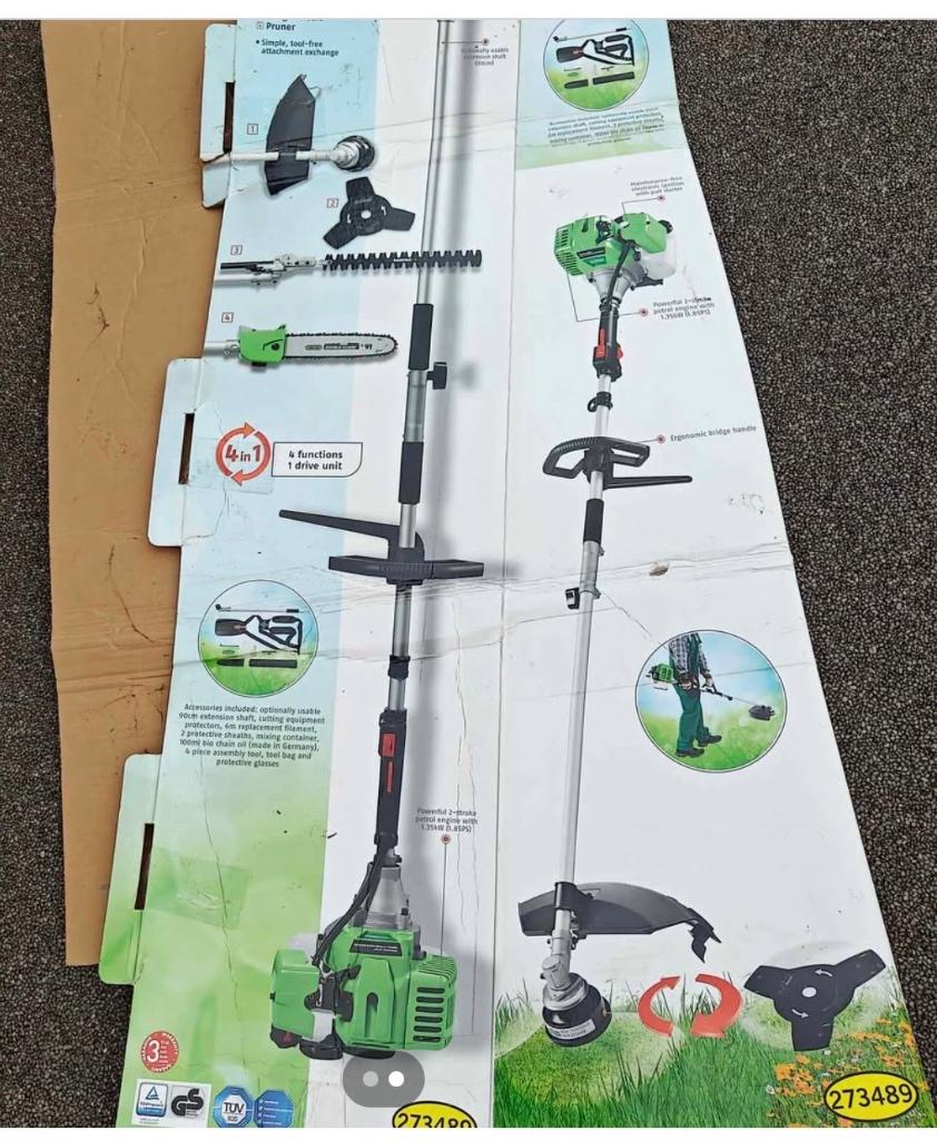 Bosmaaier 4 in 1, Tuin en Terras, Ophalen, Zo goed als nieuw, Benzine