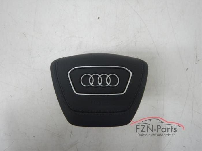 Audi A6 A7 A8 4K 4N Stuurairbag Leer Zwart Stiksel, Auto-onderdelen, Ophalen of Verzenden, Gebruikt
