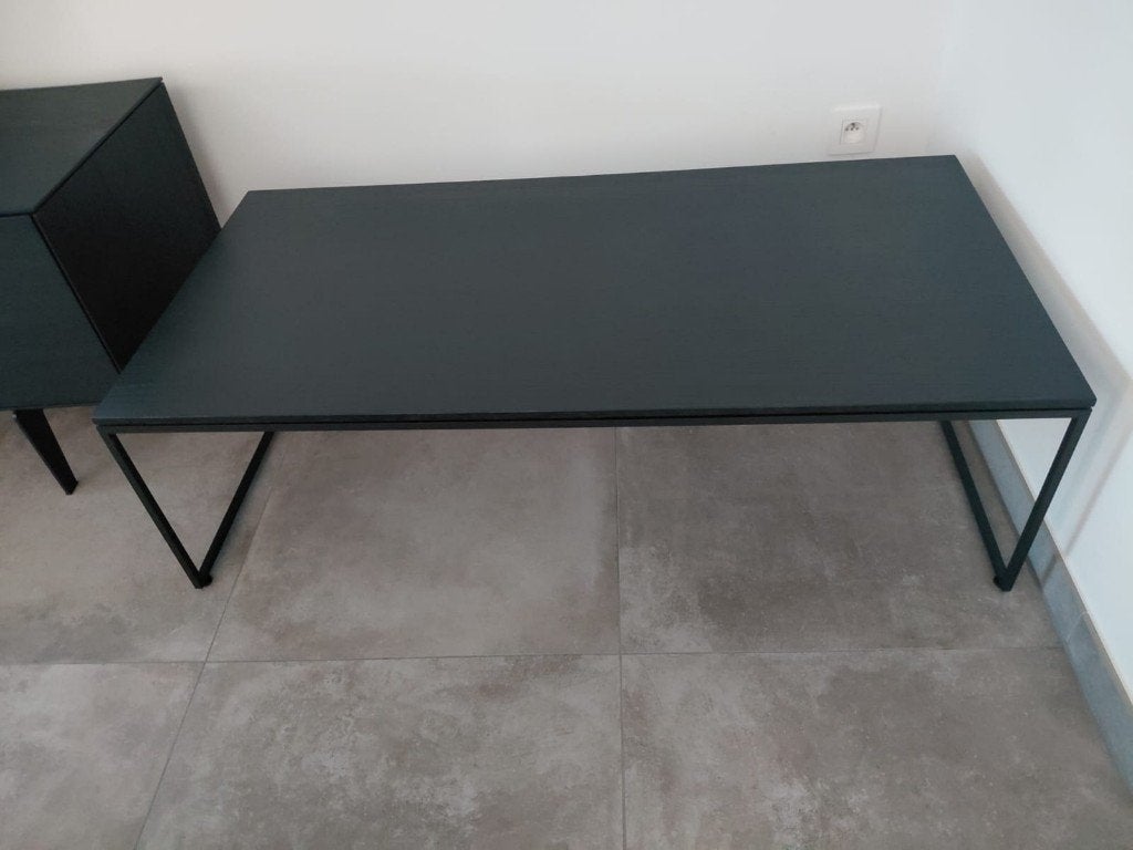 salontafel, Huis en Inrichting, Tafels | Salontafels, Ophalen, 100 tot 150 cm, 50 tot 100 cm, Zo goed als nieuw