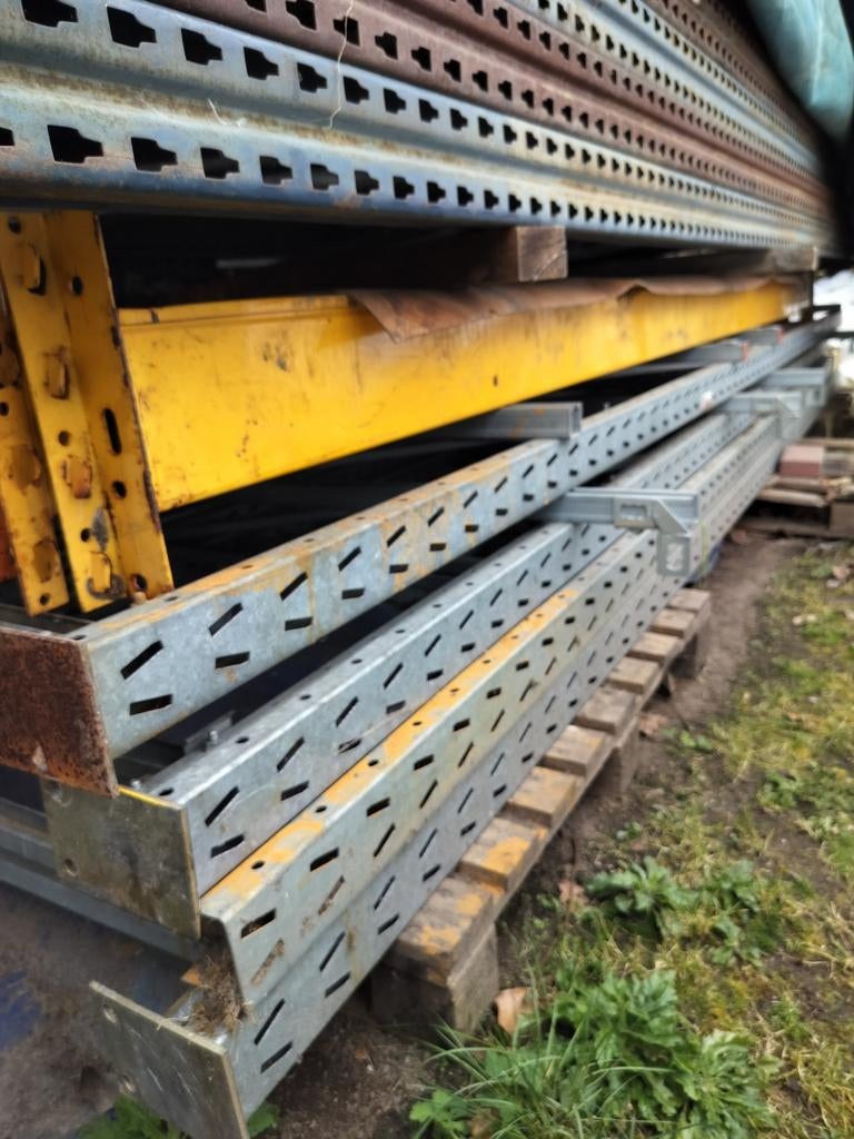Palletstelling puderel, Doe-het-zelf en Bouw, Metalen, Ophalen of Verzenden