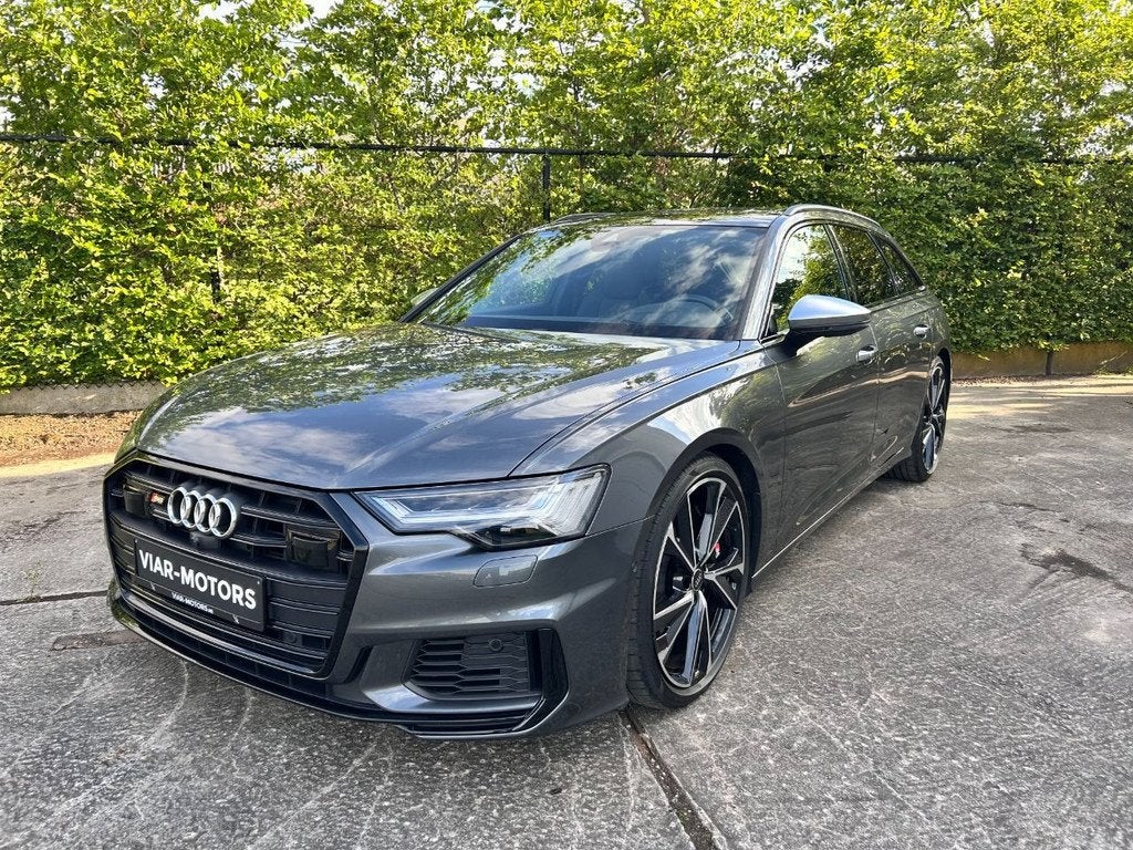 Audi S6 3.0 TDI quattro FULL OPTION-PANO-360-SOFTCLOSE, Autos, Cuir, Argent ou Gris, Achat, Carnet d'entretien