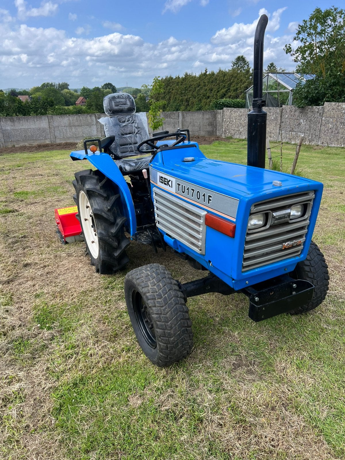 Minitracteur Iseki TU1701F, Articles professionnels, Enlèvement