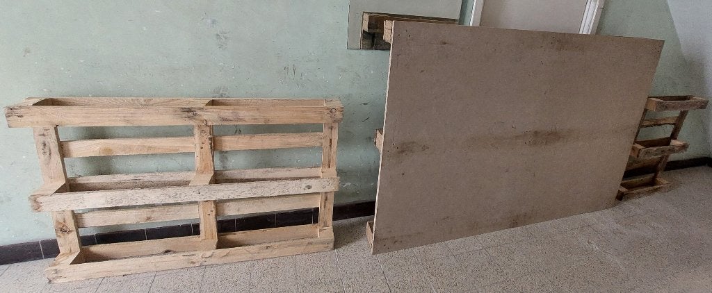 Palettes à donner, Enlèvement, Palette
