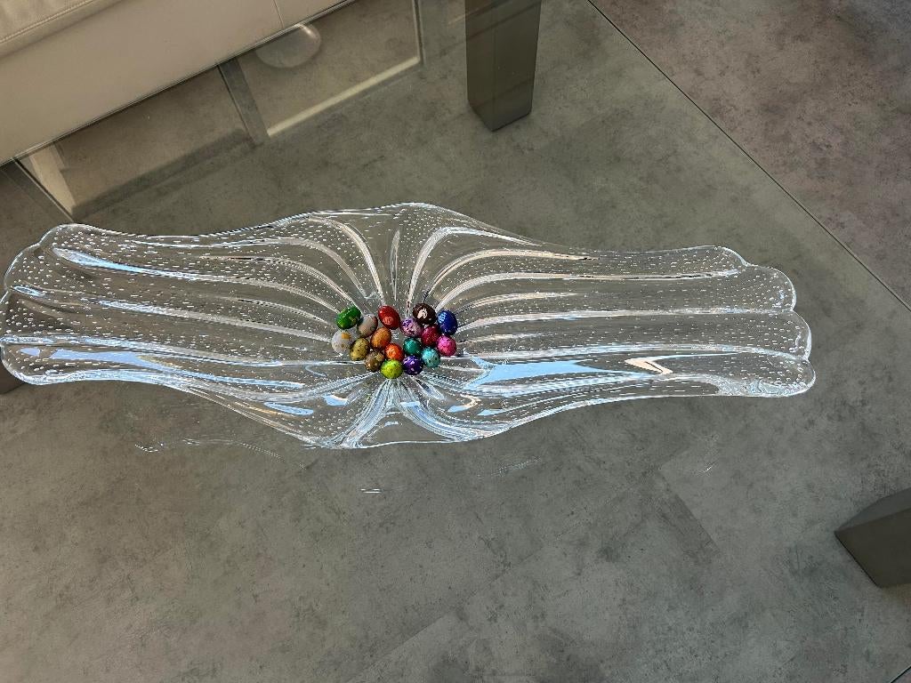 fruitschaal glas, Antiek en Kunst, Ophalen of Verzenden