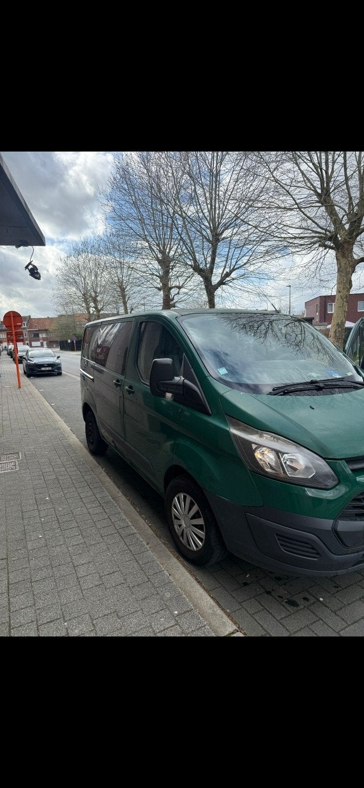 Een ford transit custom duwelcabine, Auto's, Voorwielaandrijving, Euro 5, 4 cilinders, Leder