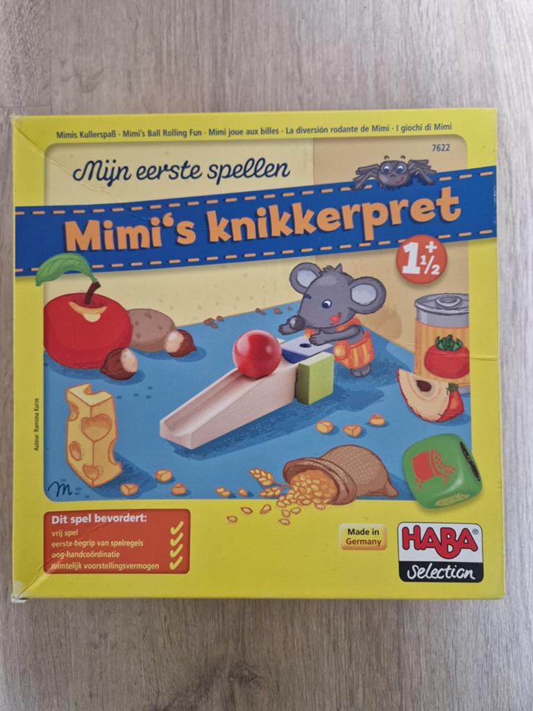 Haba spel / knikkerbaan: Mimi´s knikkerpret, Kinderen en Baby's, Ophalen of Verzenden