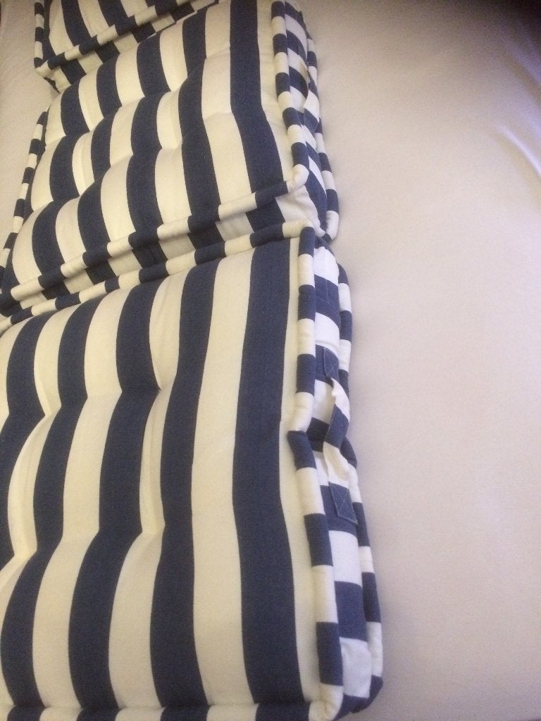 coussins de mer, Coussin décoratif, Enlèvement, Bleu, Housse amovible