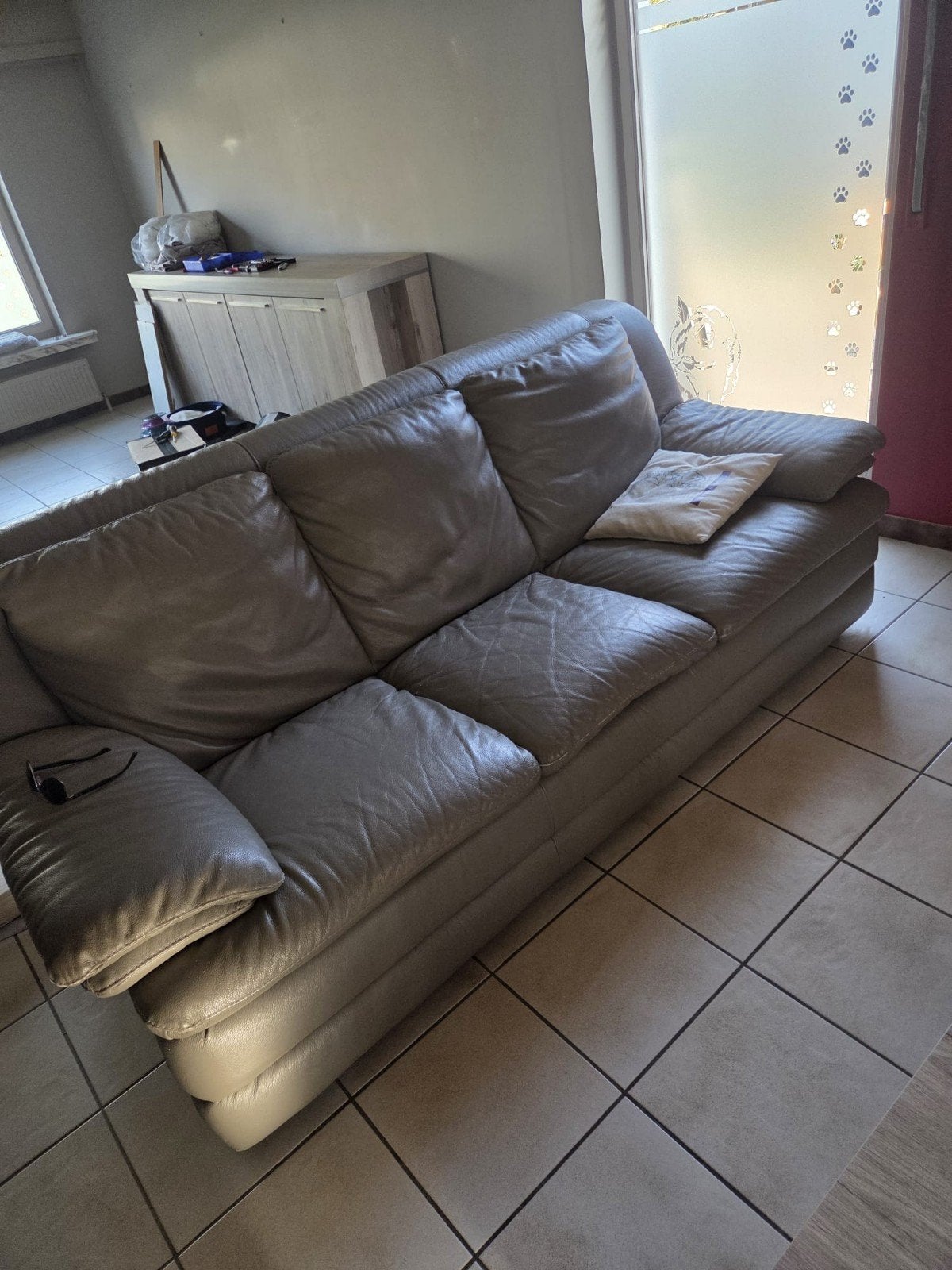 Gratis Salon. zelf op te halen., Ophalen, Gebruikt, Leer