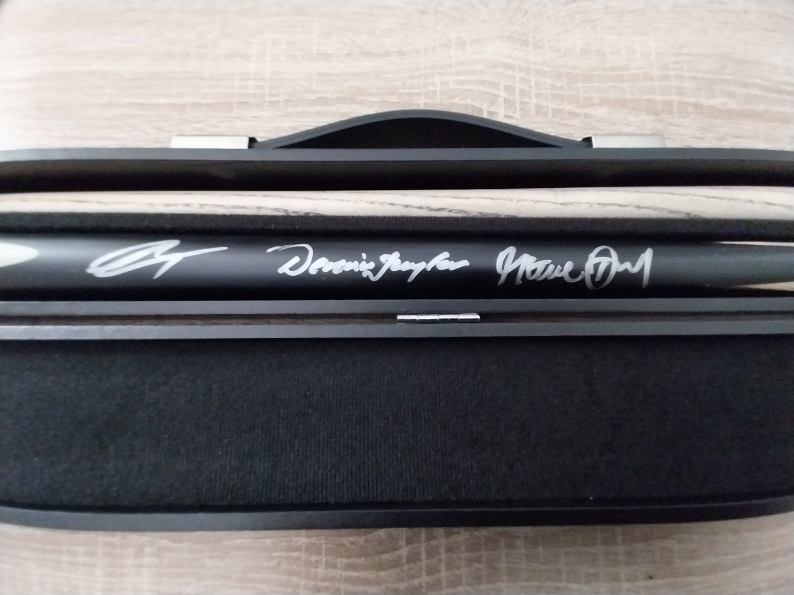 Luka Brecel, Steve Davis en Dennis Taylor gesigneerde keu, Watersport en Boten, Ophalen of Verzenden