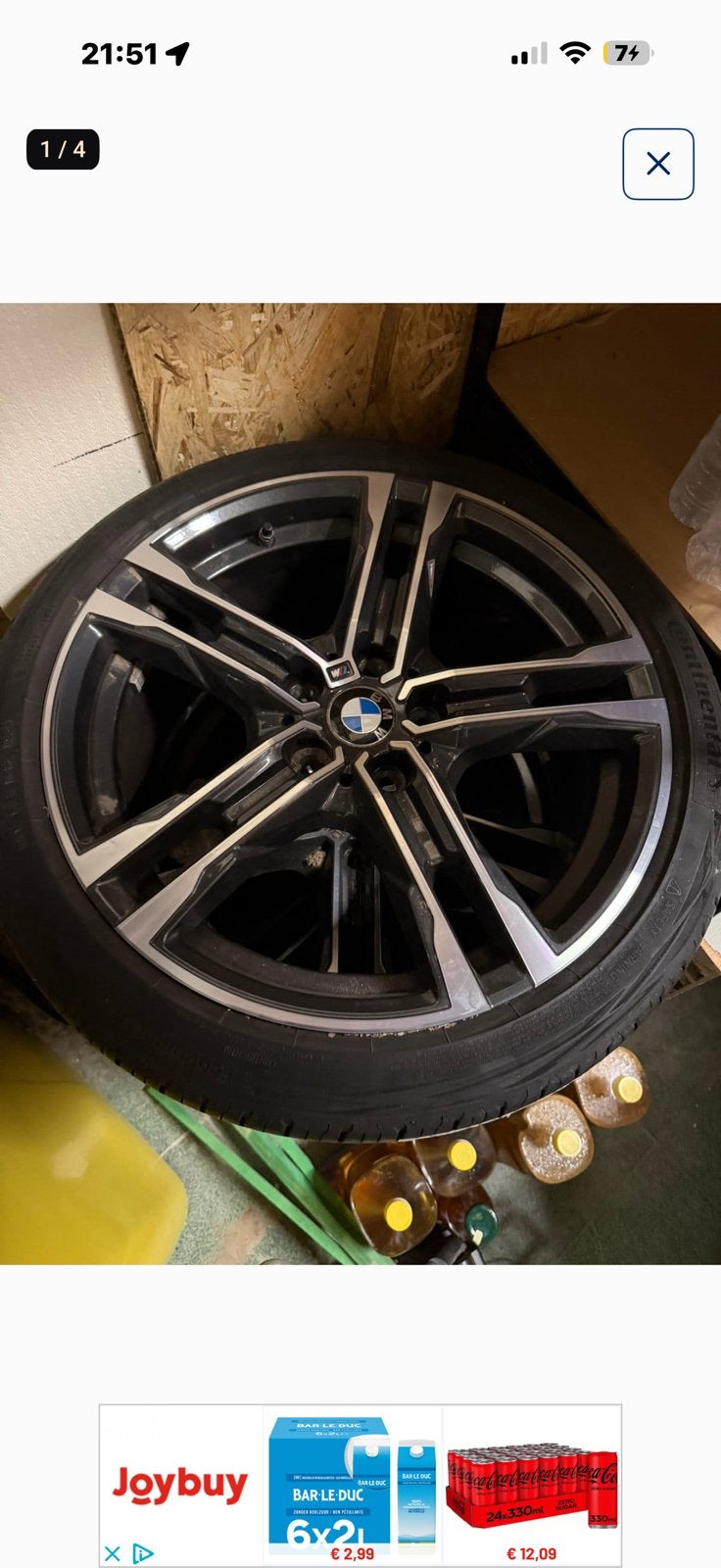 Bmw velgen, Ophalen, Velg(en)