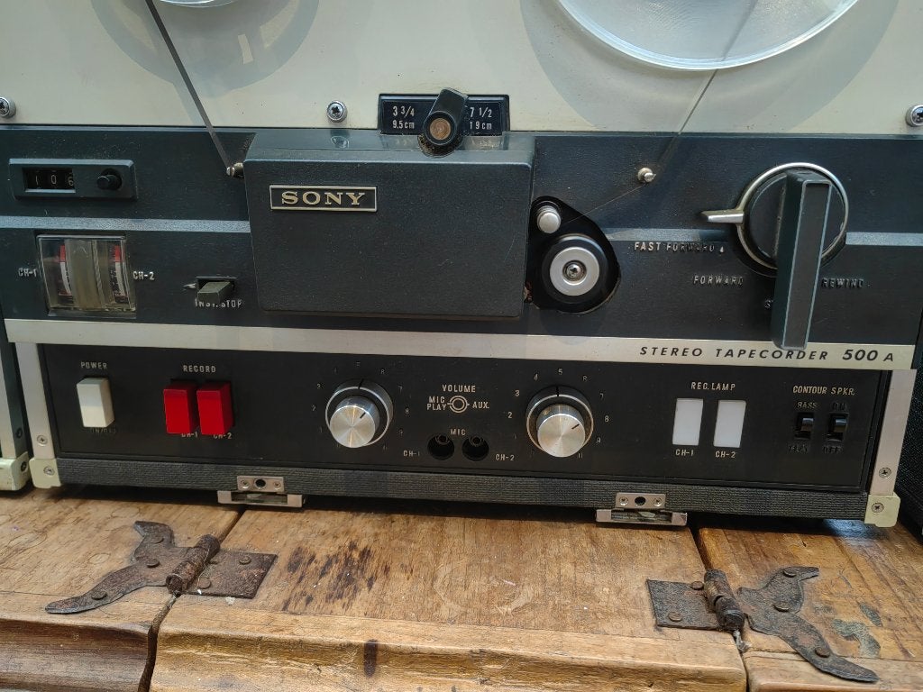 Bandrecorder TC-A500 sony 1969, Audio, Tv en Foto, Bandrecorder, Ophalen, Bandrecorder