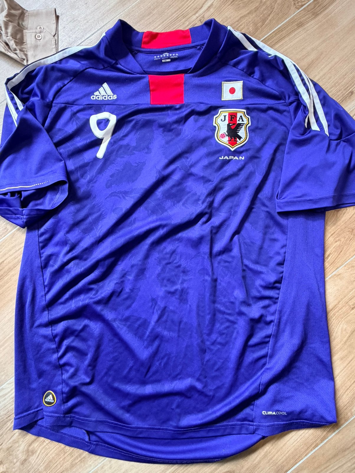 Japan 2008 home shirt xxl adidas Okazaki wc, Verzamelen, Ophalen of Verzenden, Zo goed als nieuw, Shirt