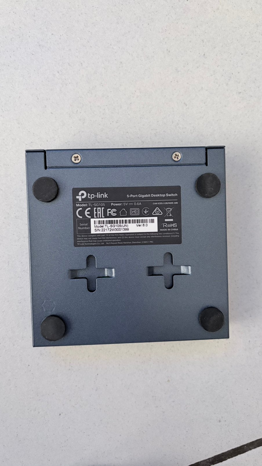 TP link gigabit switch, Computers en Software, Netwerk switches, Ophalen, Zo goed als nieuw