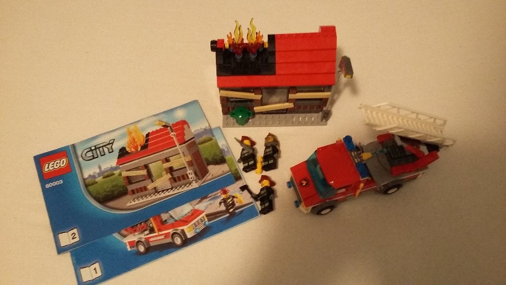 lego 60003, Lego, Ophalen of Verzenden, Zo goed als nieuw, Compleet