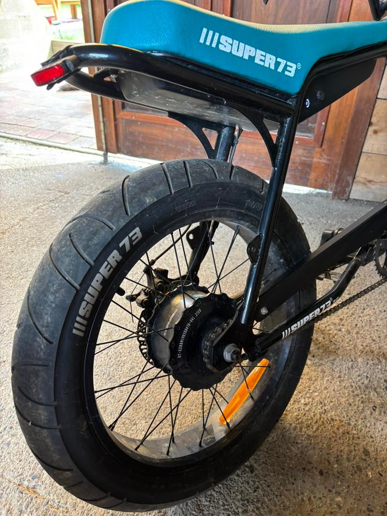 Super 73 fatbike, Ophalen, Gebruikt