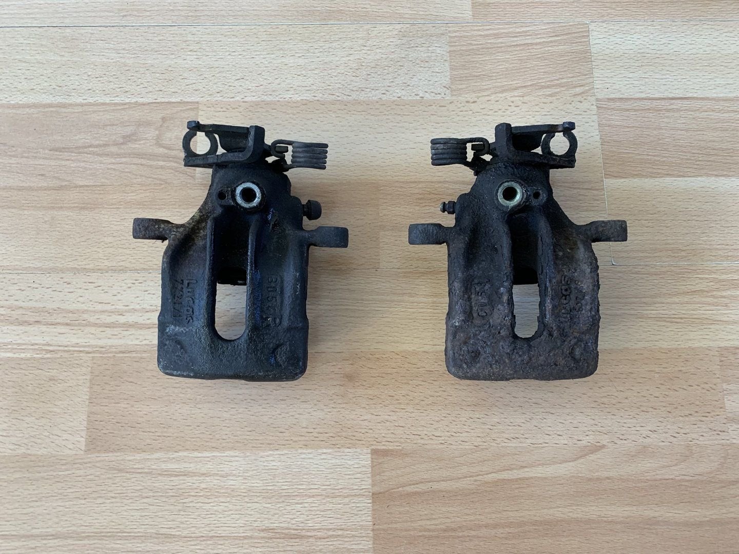 remklauw achter volvo S40 V40 1995 tot 2004 links en rechts, -, -, -, Enlèvement ou Envoi