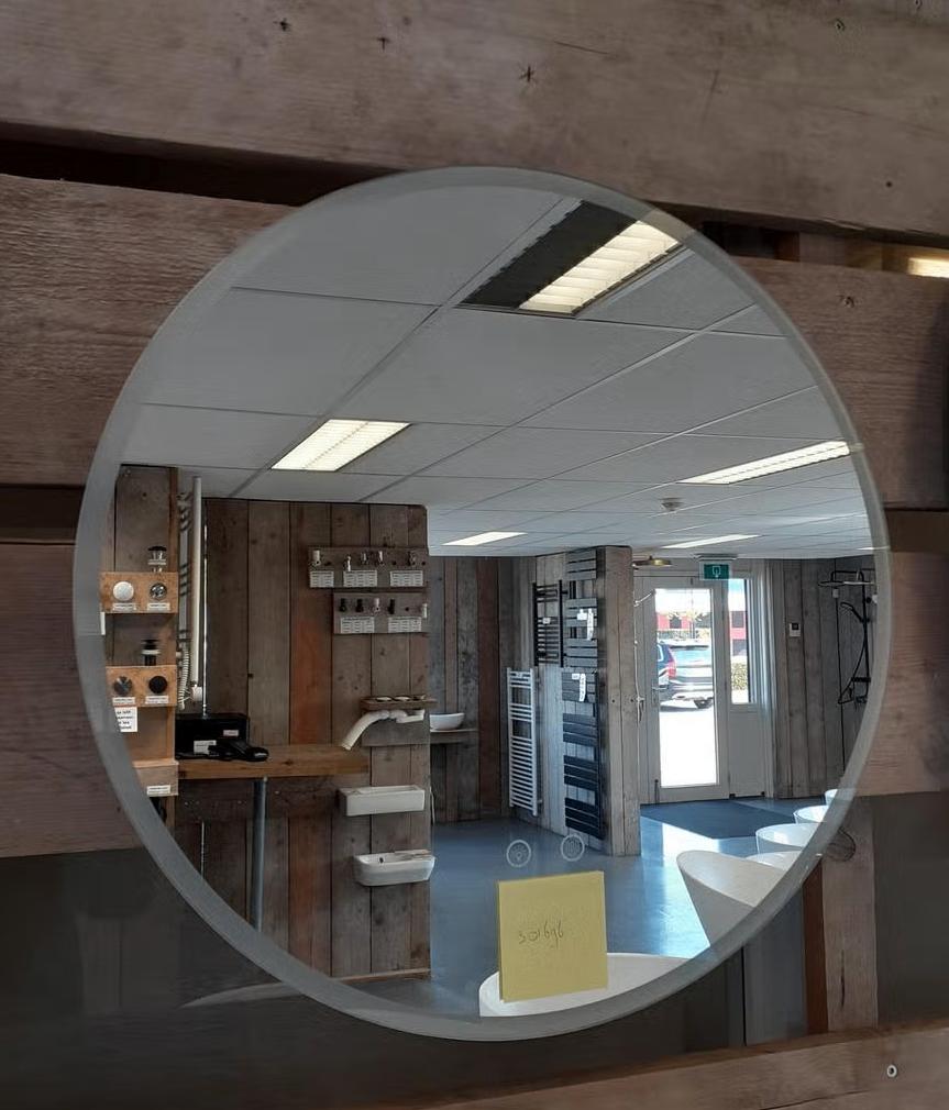 NIEUW! moderne spiegel, Soryn 60x60, luxe design, LED-licht, Huis en Inrichting, Ophalen of Verzenden, Nieuw