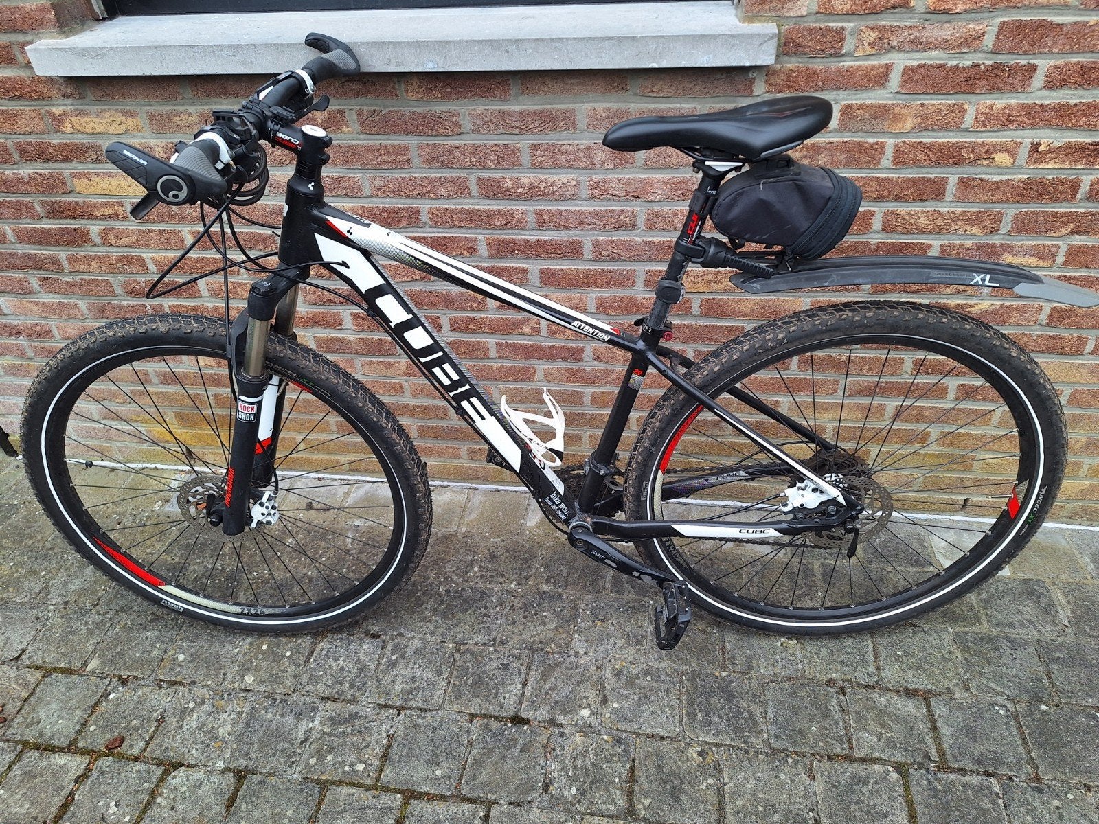 Cube Mountainbike, Ophalen