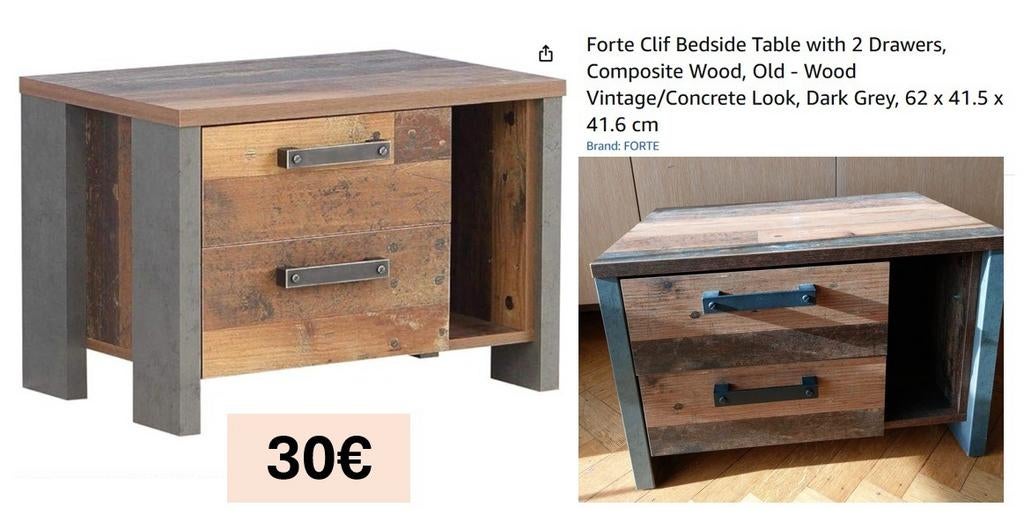 Bedside table, Ophalen