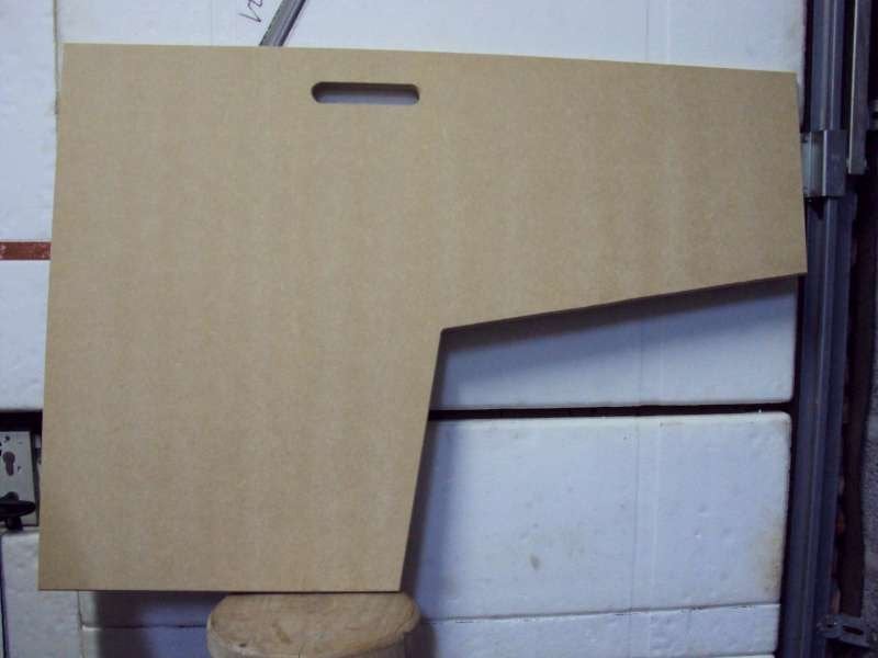 Tafelblad geschikt voor Airsoft, PCP enz., Sport en Fitness, Ophalen, Nieuw