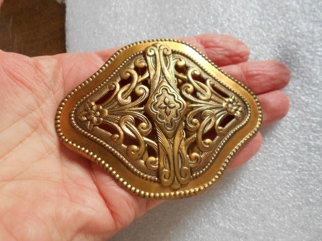 antieke gesp in koper 10 €, Antiek en Kunst, Antiek | Brons en Koper, Ophalen of Verzenden, Koper