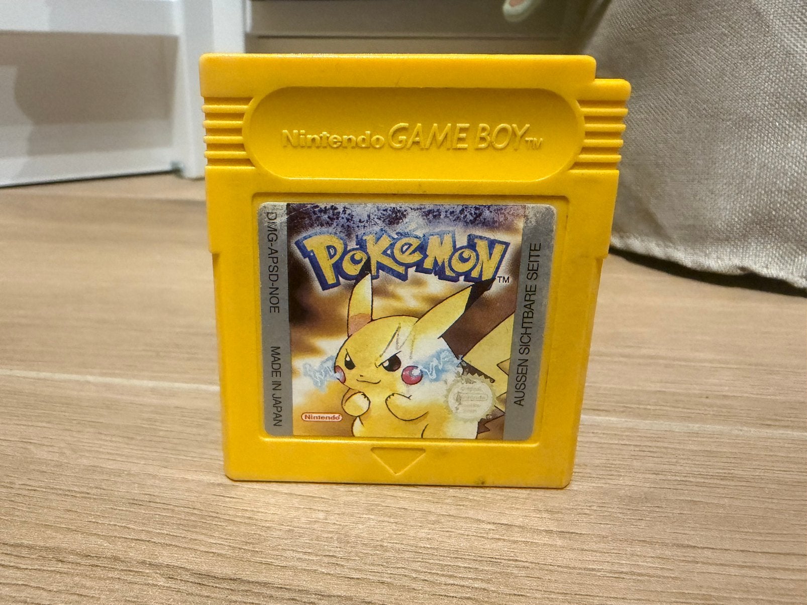 Pokemon gelbe, Games en Spelcomputers, Ophalen, Zo goed als nieuw