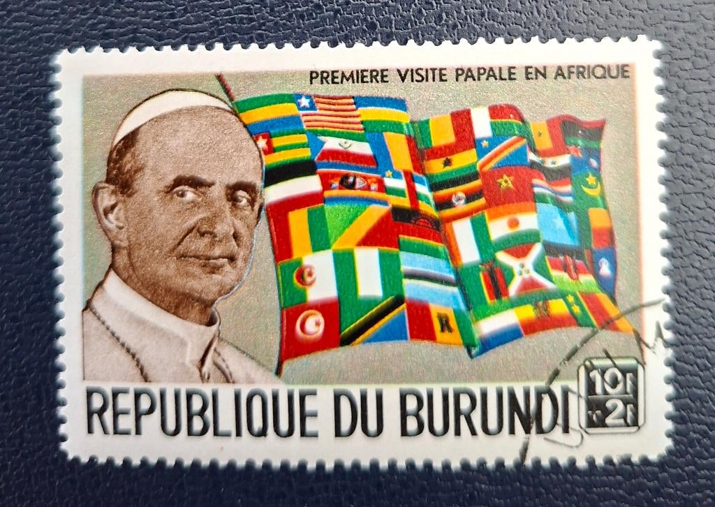 Postzegel Burundi OBP 332 = Y&T 332, Postzegels en Munten, Verzenden, Gestempeld