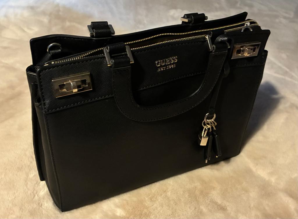 Sac à main Guess, Ophalen of Verzenden, Zo goed als nieuw, Zwart, Handtas