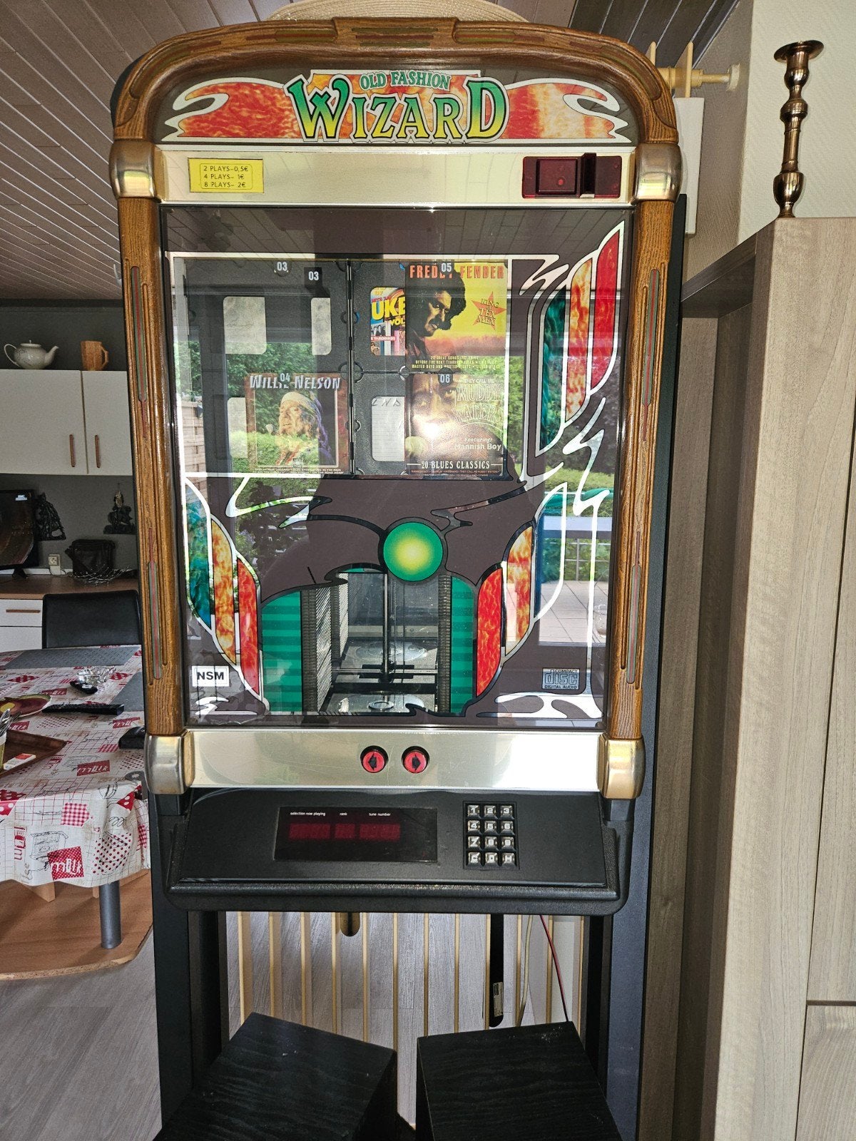 Jukebox, Collections, Enlèvement
