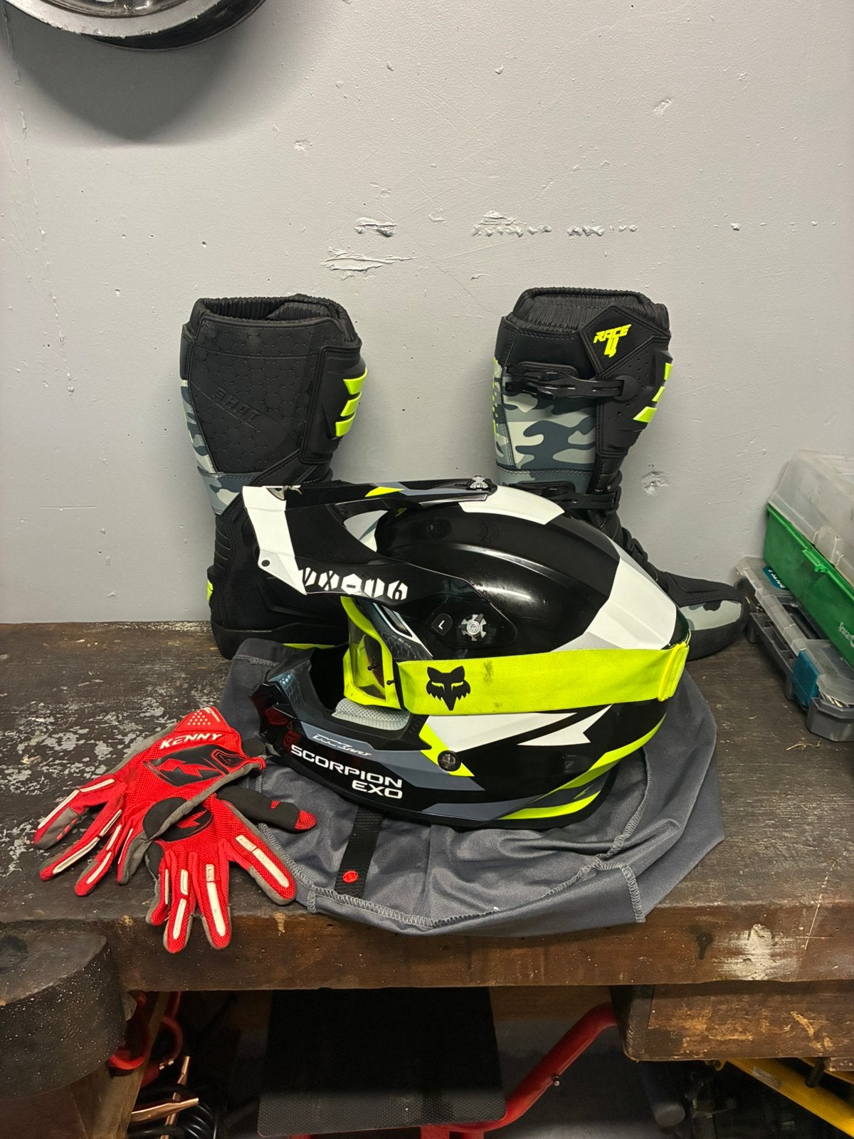 Equipement motocross, Enlèvement ou Envoi, Comme neuf