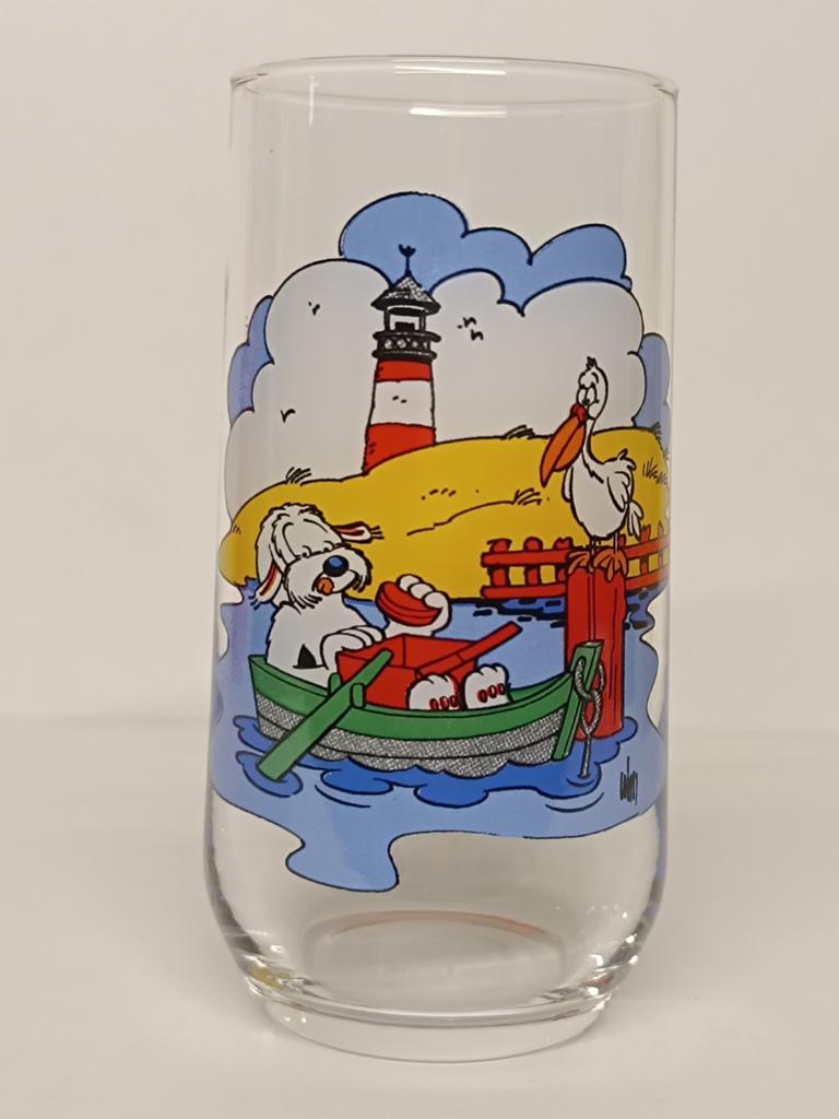 Samson BRT 1990 vintage glas, Verzamelen, Ophalen of Verzenden