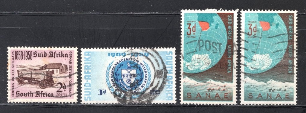 AFRIQUE DU SUD Année 1958-1959 timbrée, Timbres & Monnaies, Timbres | Afrique, Envoi, Afrique du Sud, Affranchi