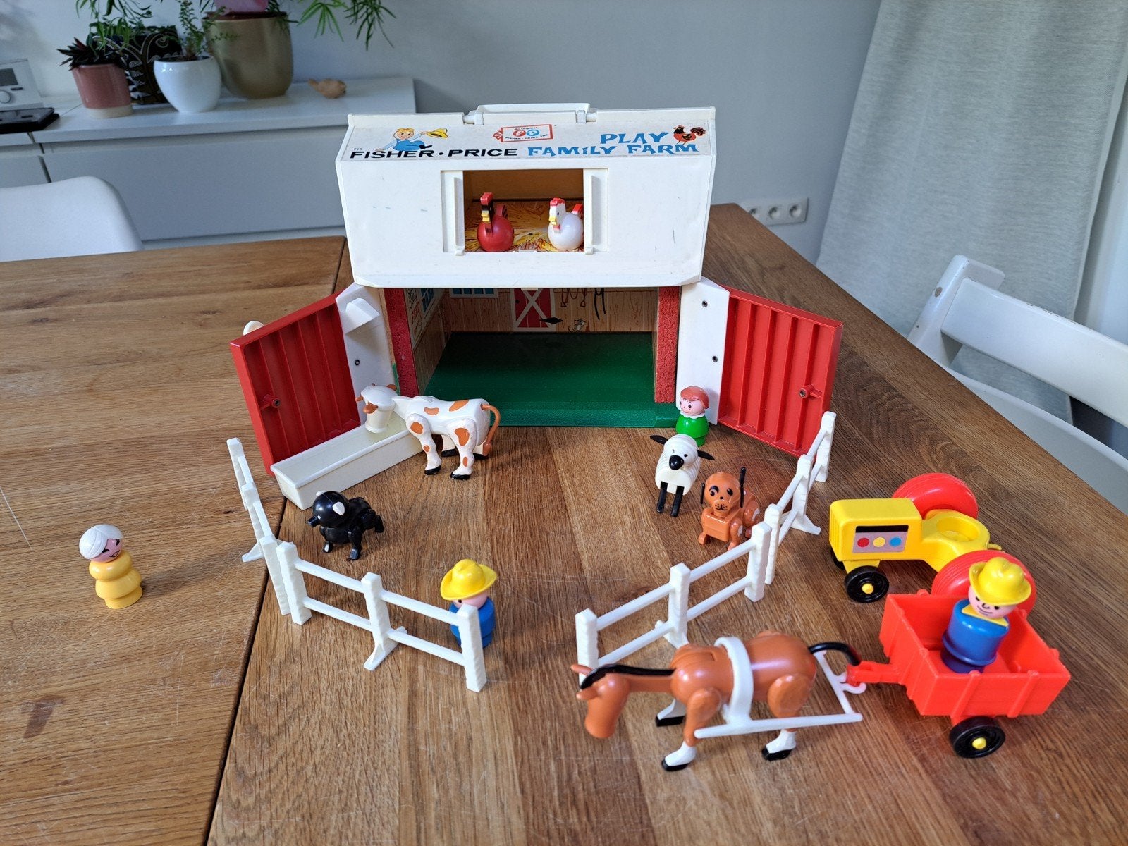 Vintage fisher price boerderij, Enfants & Bébés, Jouets | Autre, Enlèvement ou Envoi