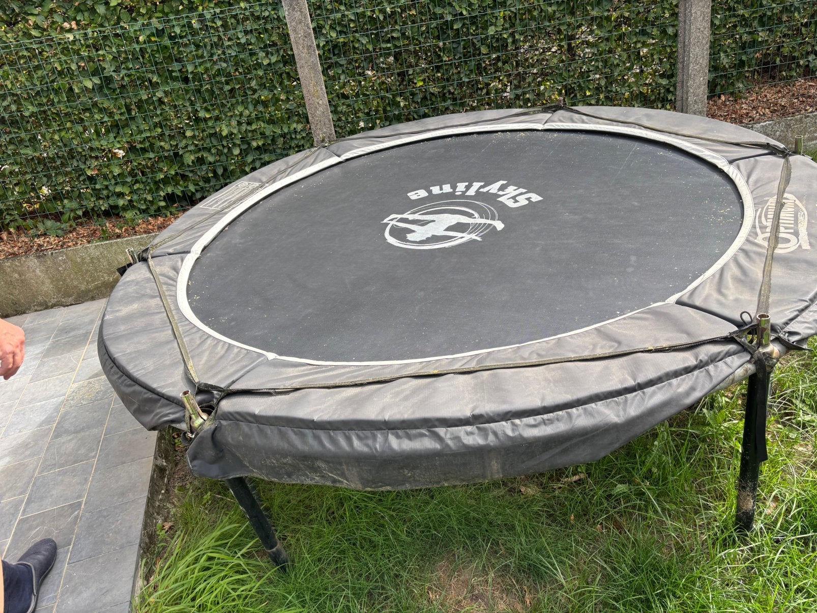 Marques de trampolines Optimum, Enlèvement, Utilisé