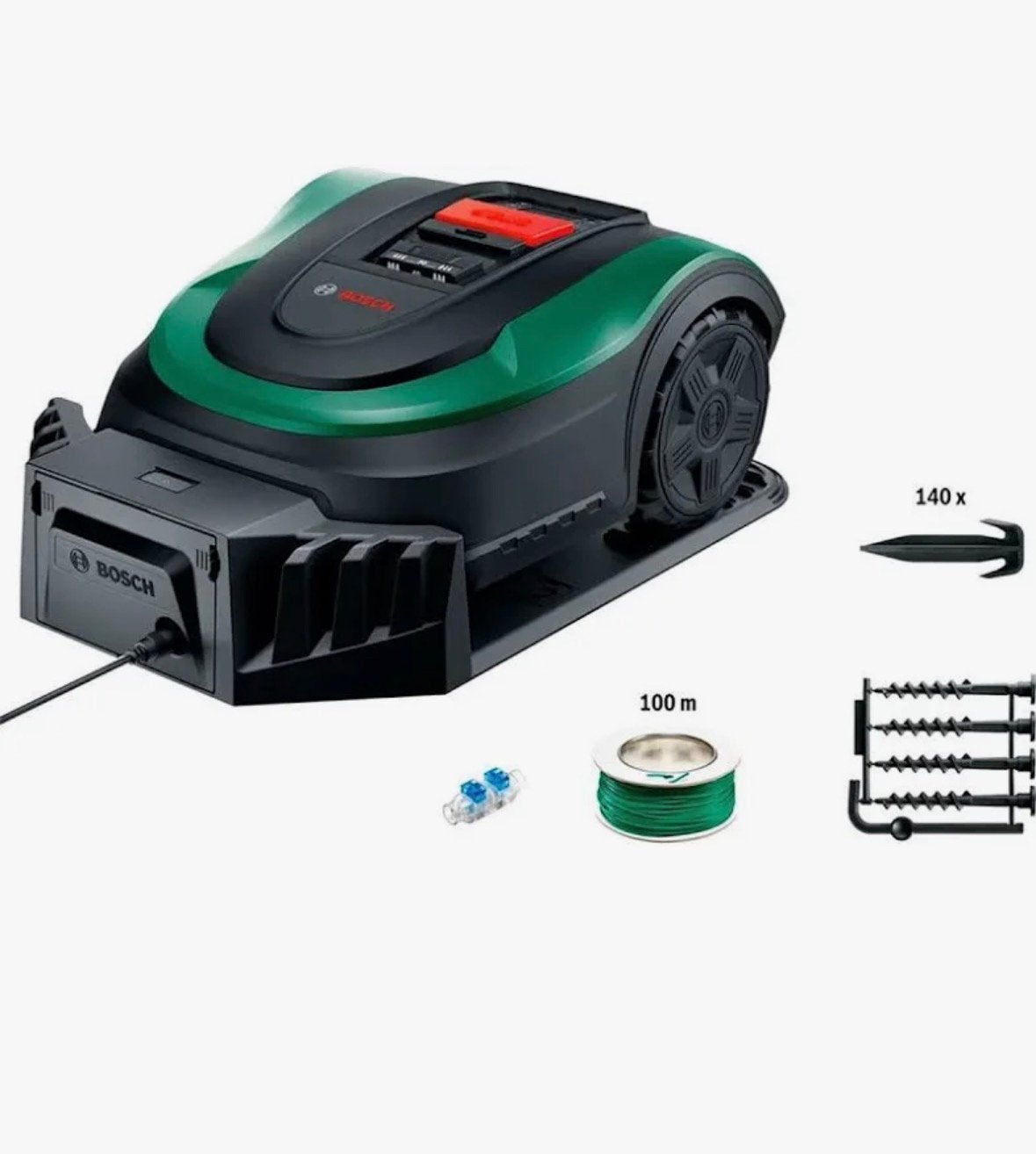 Bosch indego xs 300 maairobot met maaistation, Enlèvement, Comme neuf