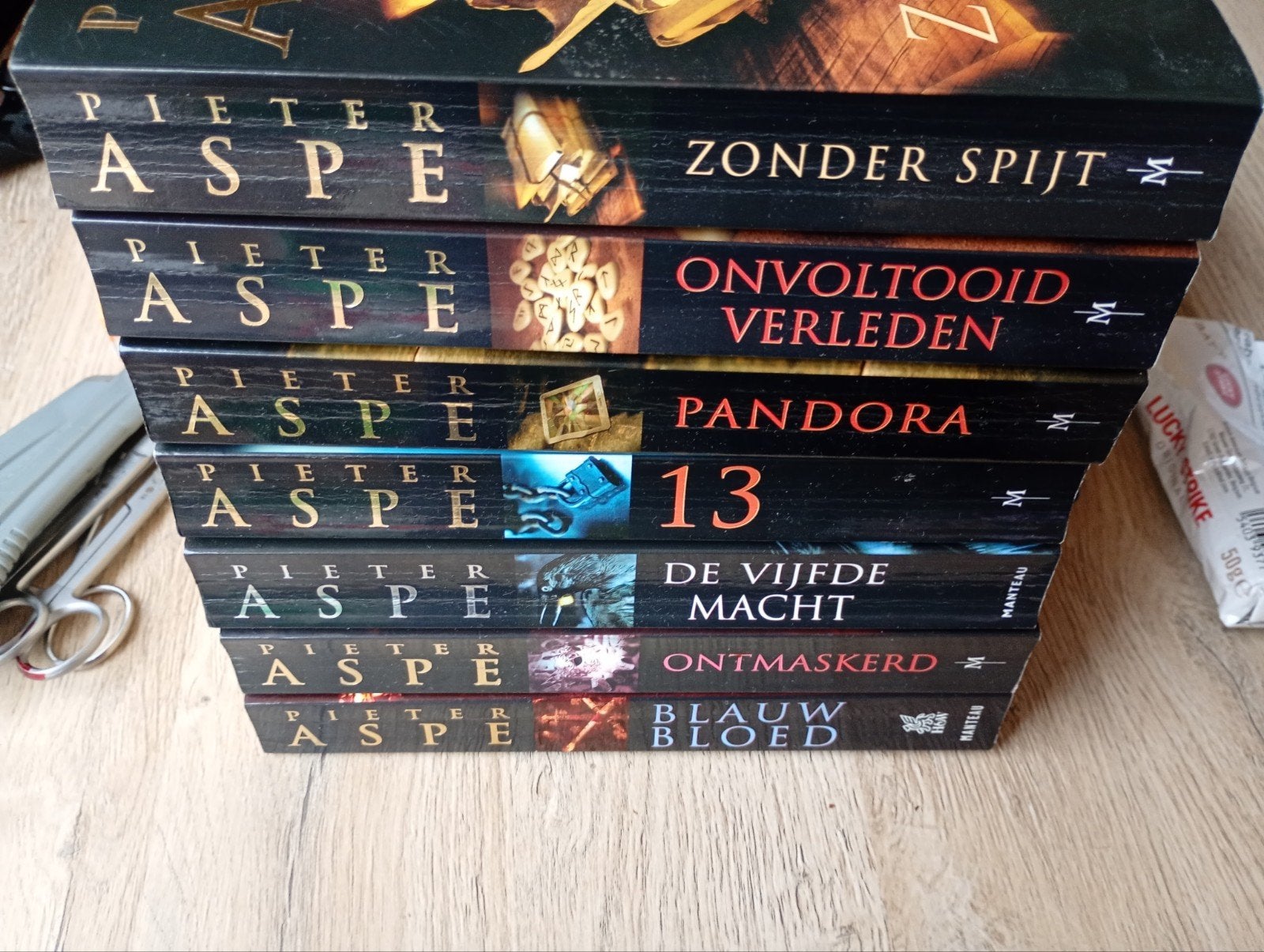 Pieter Aspe boeken 7 stuks, Ophalen
