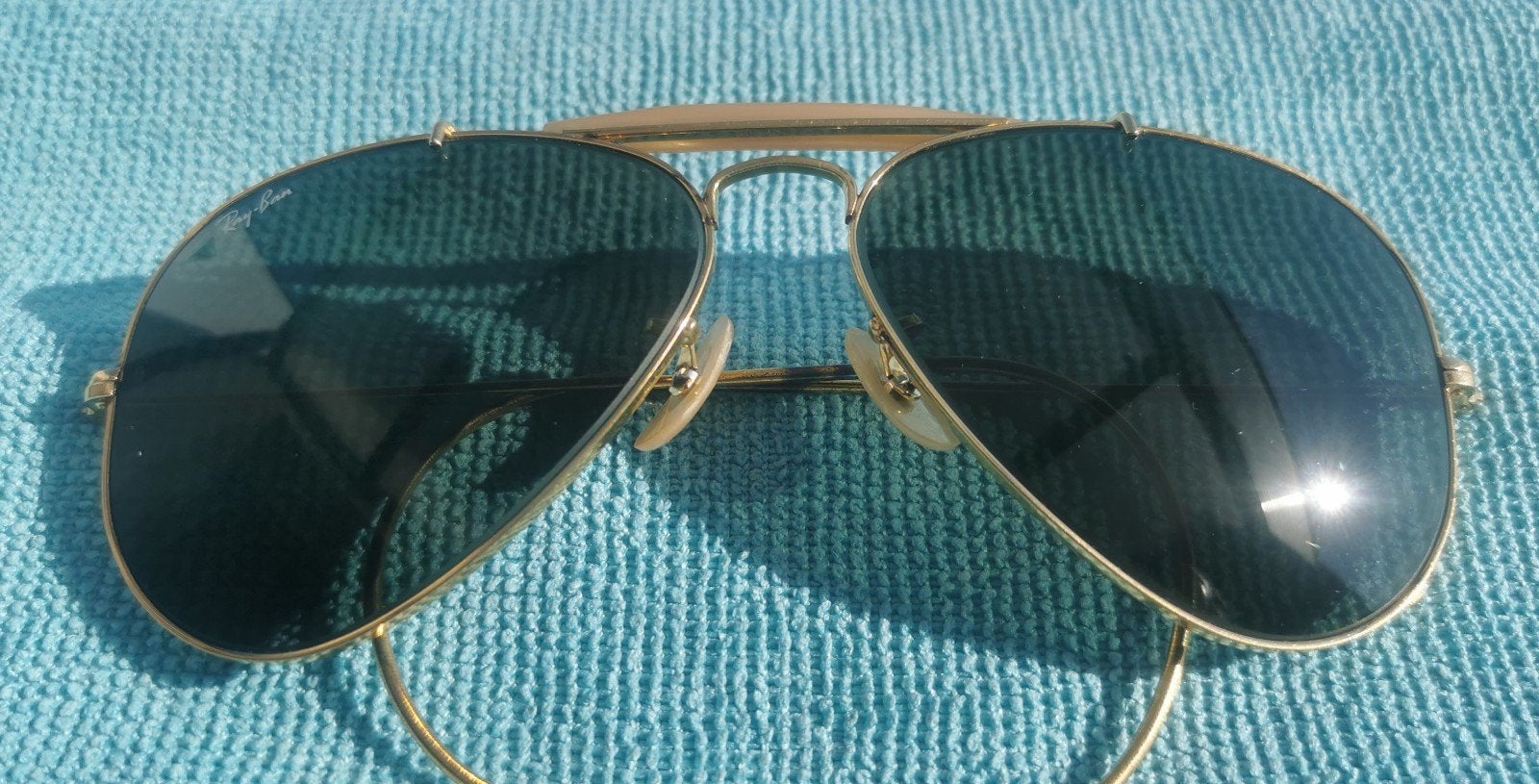 Lunettes de soleil vintage B&L Ray Ban USA Aviator, Bijoux, Sacs & Beauté, Lunettes de Soleil & Lunettes | Hommes, Enlèvement