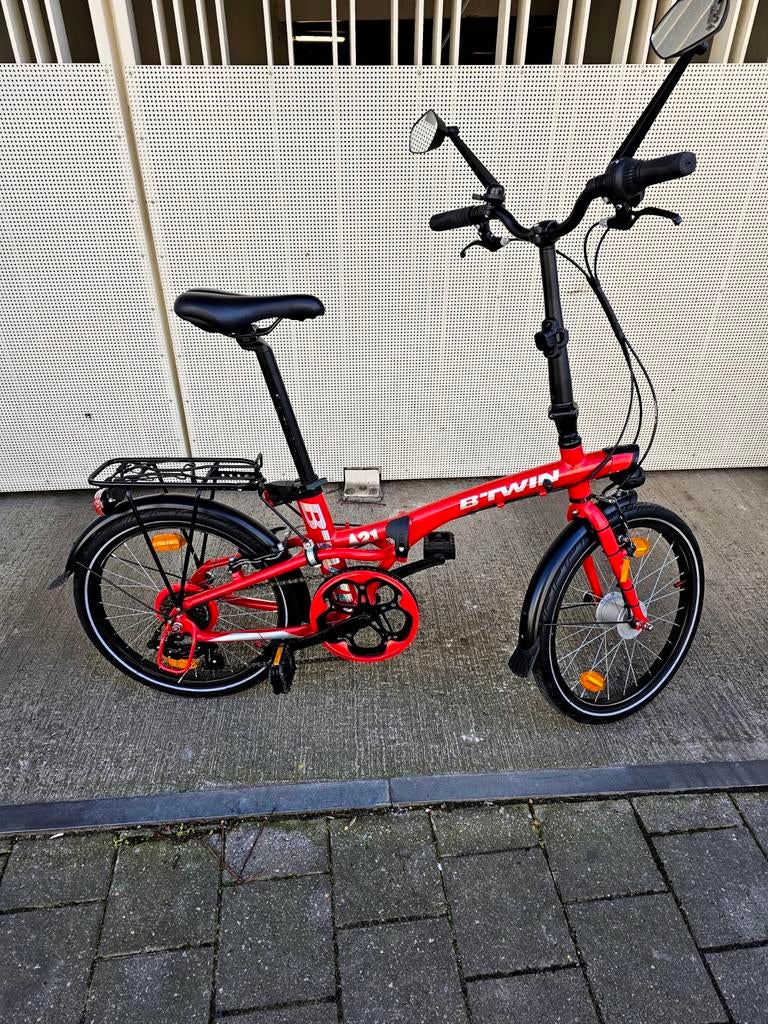 Vélo Pliable Btwin Tilt 500 Professionnel., Autres marques, Vitesses, 18 à 20 pouces, Comme neuf