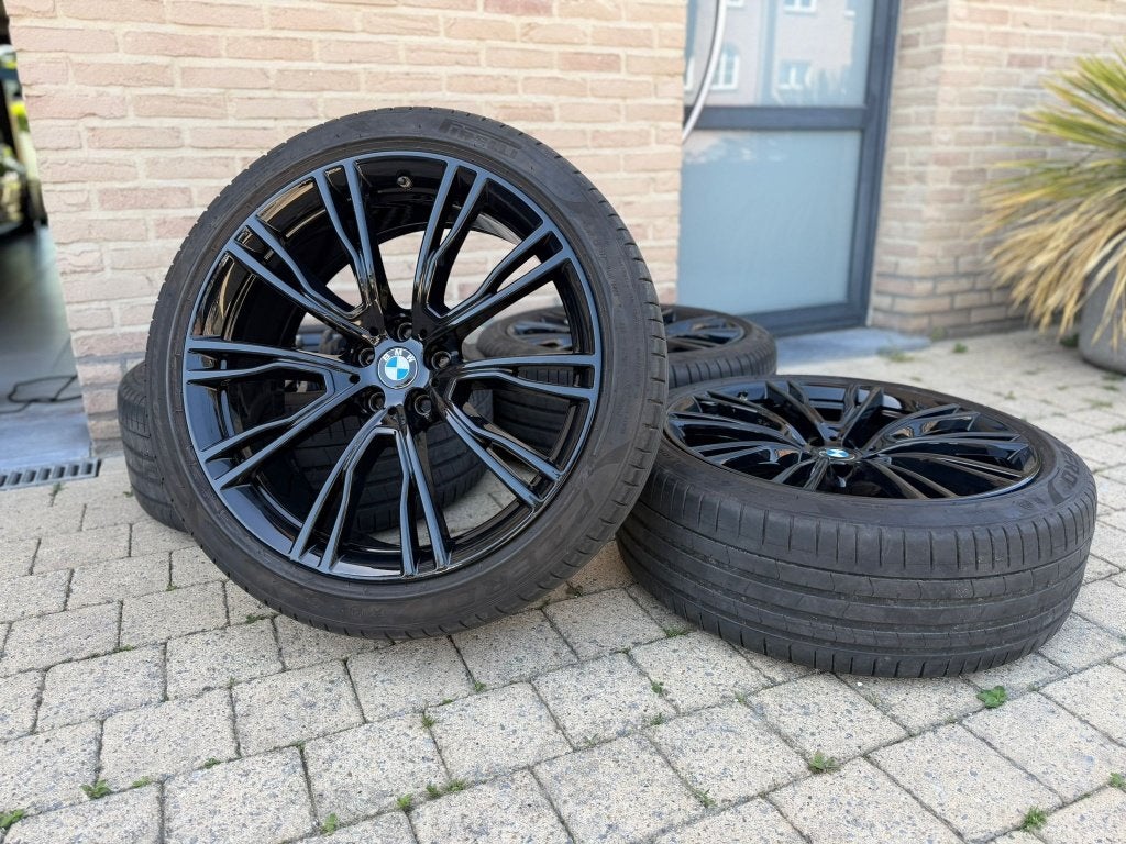 21" Bmw 726 Individual - Original - 5x112, Autos : Pièces & Accessoires, Pneus & Jantes, Pneus et Jantes, Enlèvement ou Envoi