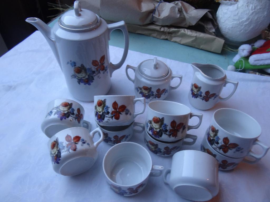 Vintage koffieservies, Ophalen of Verzenden