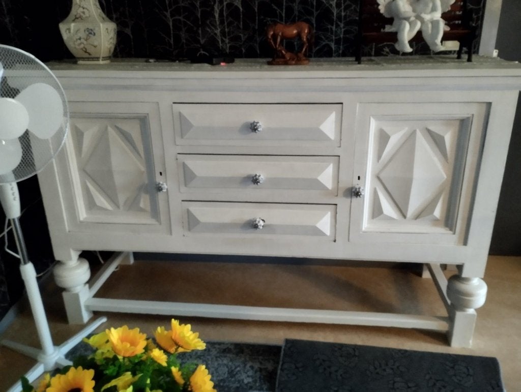Dressoir, Huis en Inrichting, Ophalen, 100 tot 150 cm, Eikenhout, Zo goed als nieuw