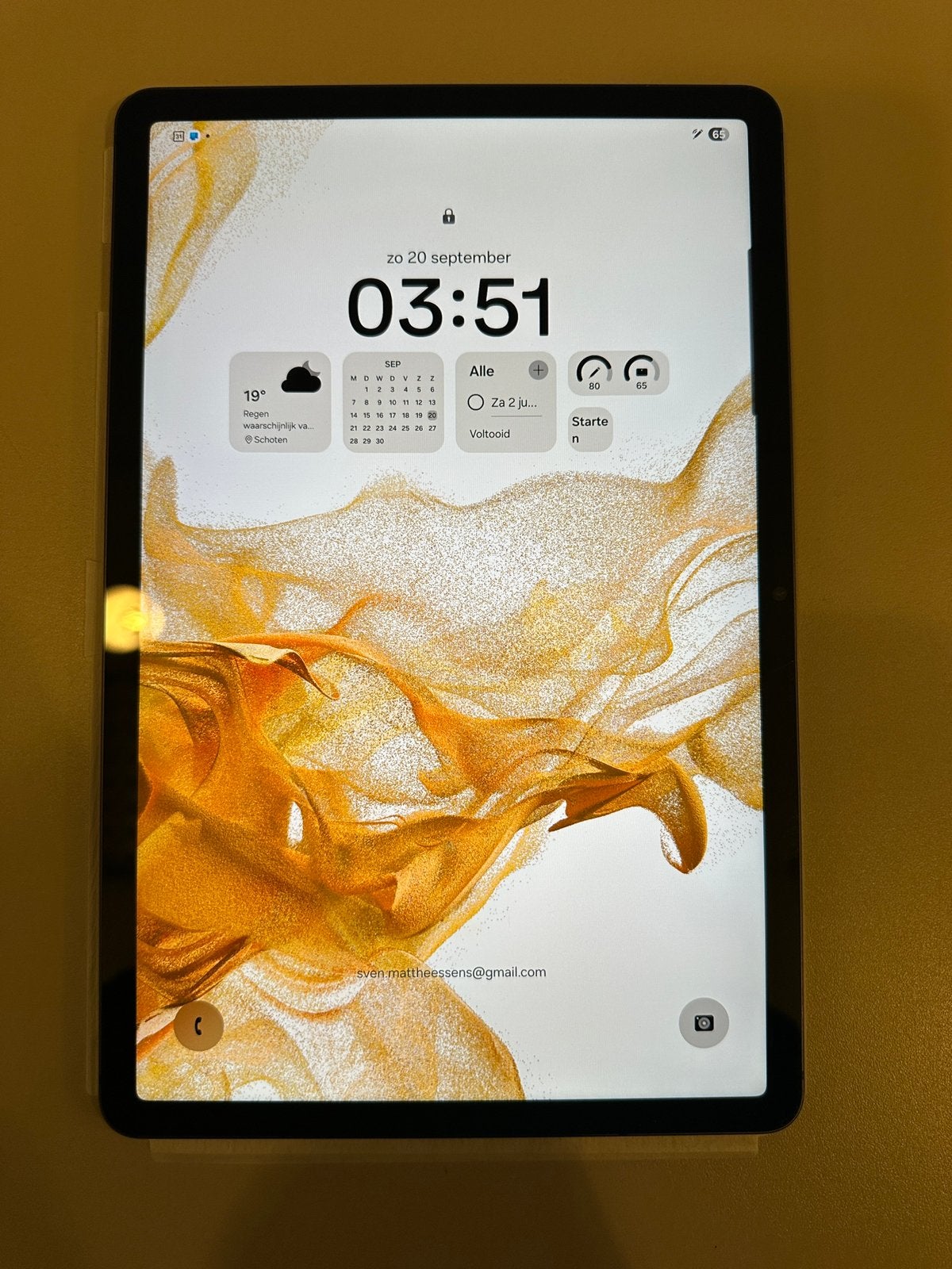 Samsung Galaxy Tab S8 256GB WiFi + S Pen + doos, 11 pouces, Comme neuf, Enlèvement, SM-X700NZABEUB