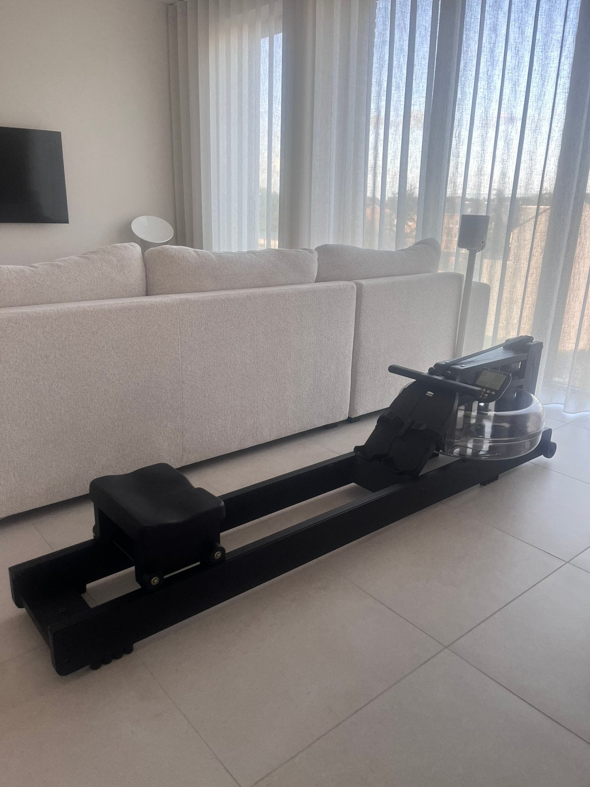 Waterrower Shadow (all black), Sports & Fitness, Enlèvement, Comme neuf